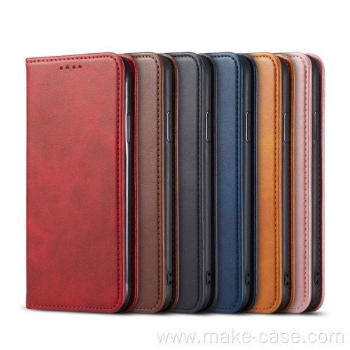 For SamSung Models Leather Mobile Back Cover